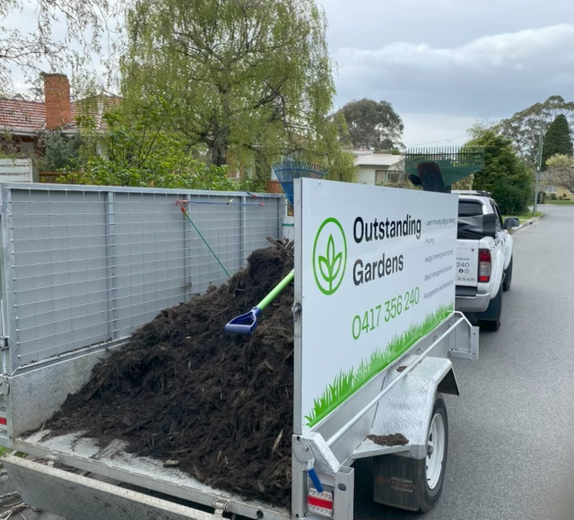 Outstanding Gardens Hobart Mulching services
